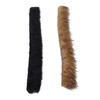 2Pcs Faux Fur Strips Thick Fluffy Soft Artificial Fur Strips