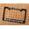 MOONEYES Image is Everything_NF-MG130MMCS-MON License Plate Frame for Motorcycles 4.8