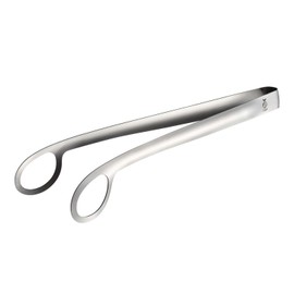 Aux Leye LS1544 Silver Frying Tongs, Made in Japan