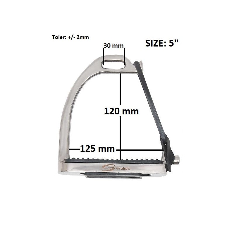 PEACOCK SAFETY IRONS FILLIS HORSE RIDING EQUESTRIAN STEEL STIRRUPS BLACK