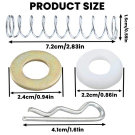 Transmission Shifter Lever Linkage Repair Kit Compatible with Buick Olds, Chevy C10 GMC3500, Pontiac 1967-1988 Replacement Parts 1377083 1380549 15538092