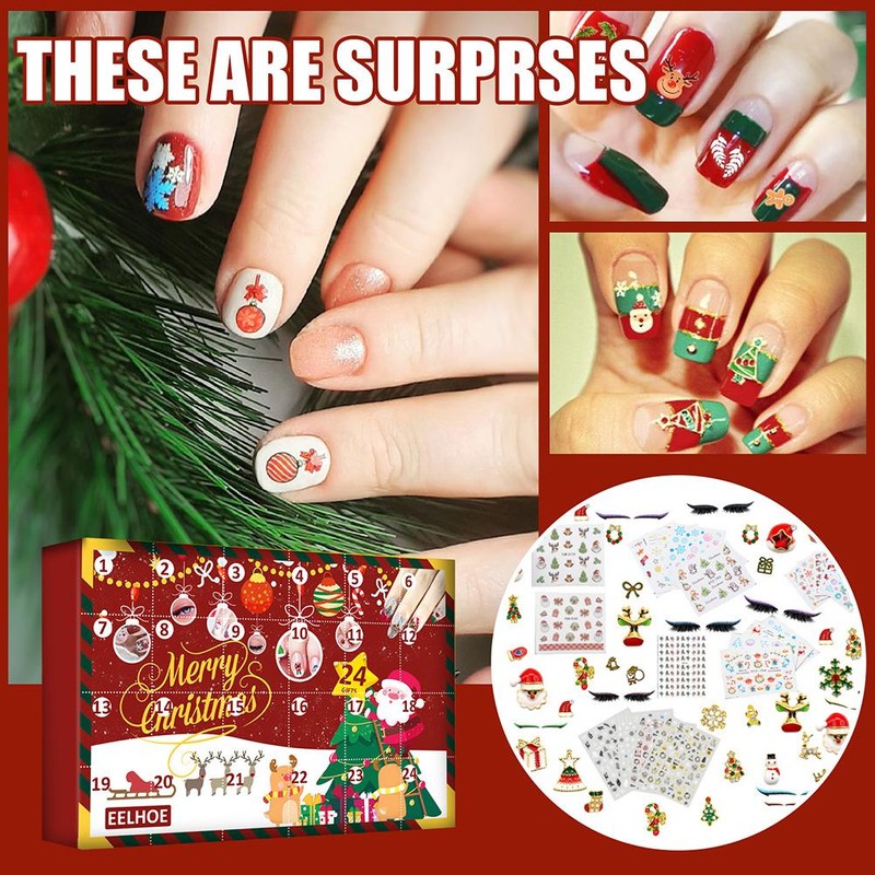 Christmas Countdown Calendar Beauty Blind Box Advent Calendar 24 Days