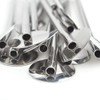 4 Spoon Straws Stirrer Stainless Steel 4 Pack + Cleaning