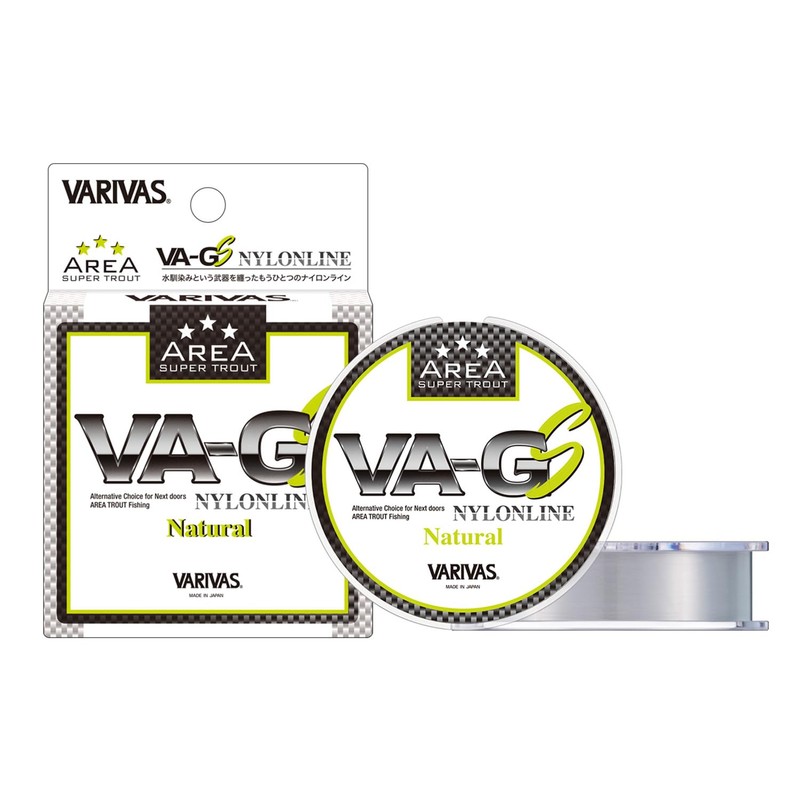 VARIVAS Super Trout Area VA-GS Nylon 150m Natural 3lb (0.6)