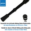 gipfelsport Nordic Walking Rubber Buffer Pads for Nordic Walking Poles