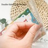 25sheets Double-Sided Clear Pockets A5 Binder Sleeves Plastic Sheet Protector