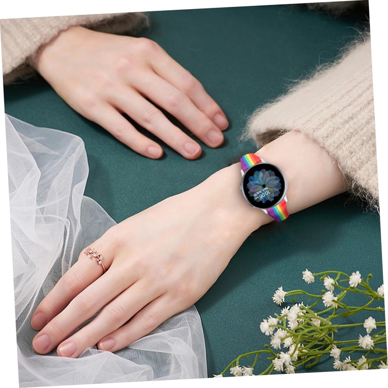 CIYODO Watch Band Replacement Strap Leather Compatible Smart Watch Easy