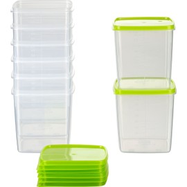 MiraHome food storage containers, freezer containers, green, Austrian quality