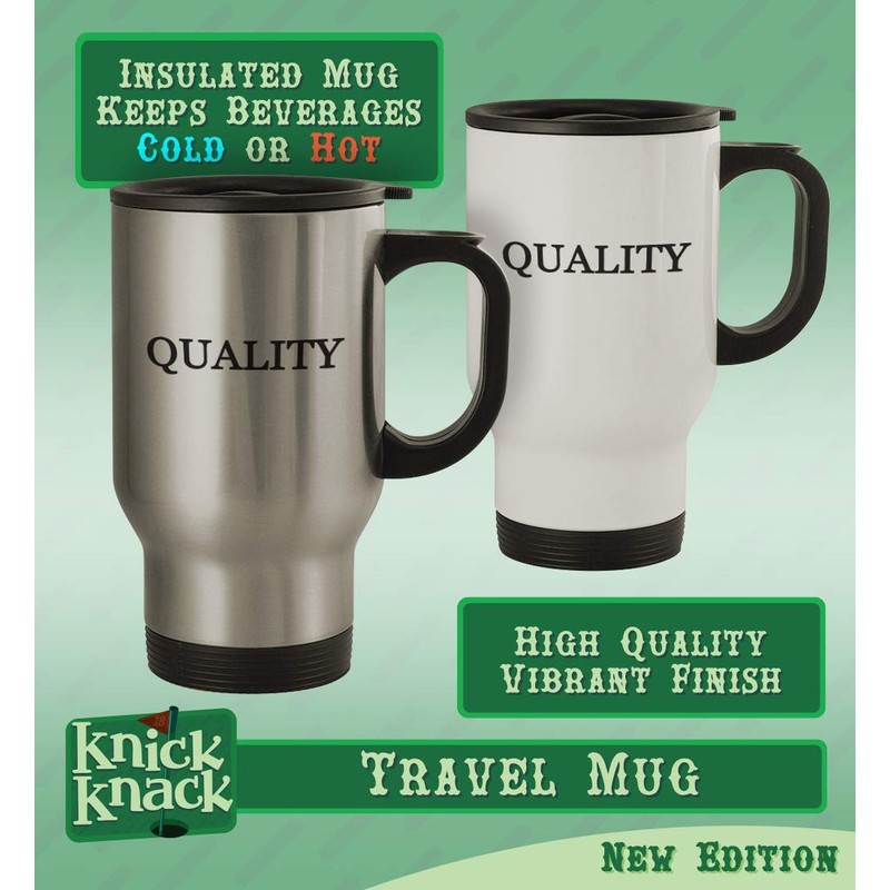 got sewing? - 14oz Stainless Steel Travel Mug, Silver