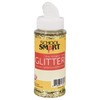 School Smart Craft Glitter, 4 Ounce Jar, Gold