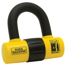 Burg-Wächter 100D Y Sold Secure Gold Motorcycle Single U Lock