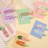 DIY Hairpin & Hair Accessory Making Materials/Components cd117 Free Size / Blueberry Pair (Random Cardboard) 200ea