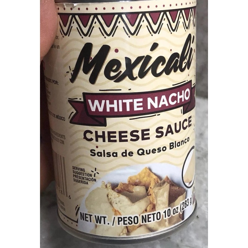 Bueno Mexicali-White Nacho Chesse Sauce. 10oz. Salsa De Queso Blanco-by