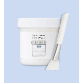 Sample giveawayGlowing pack yogurt wash-off cream pack + pack brush free - 2 pcs / 샘플증정광채팩 요거트 워시오프 크림팩+팩붓 증정 - 2개