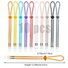 AWAVM10 Adjustable Colorful Buckle Elastic Mask Lanyards, Double Hook Anti