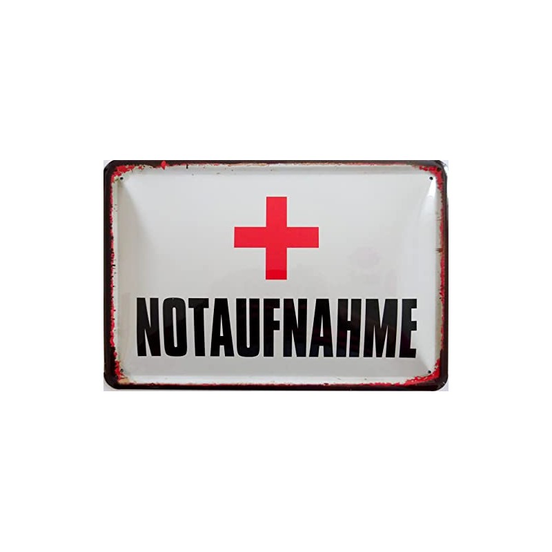 vielesguenstig by Robby Wanka Tin Sign 20 x 30 cm