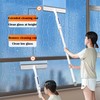 MIYIMORE 3-in-1 Window Cleaning Squeegee with Spray – Dual-Sided Glass