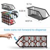 Boeetech Soda Can Organizer of 4 Pack,Stackable Can Organizer For
