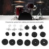 21Pcs Drum Cymbal Felt Pad Non Slip Instrument Accessory Replacement