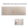 3 PCS/Pack Universal Hebrew Matte Keyboard Alphabet Stickers, Transparent Background