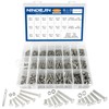 NINDEJIN 304 Stainless Steel Phillips Pan Head Machine Screws Assortment