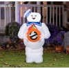 Gemmy Airblown Inflatable Ghostbusters Stay Puft, 3.5 ft Tall, White