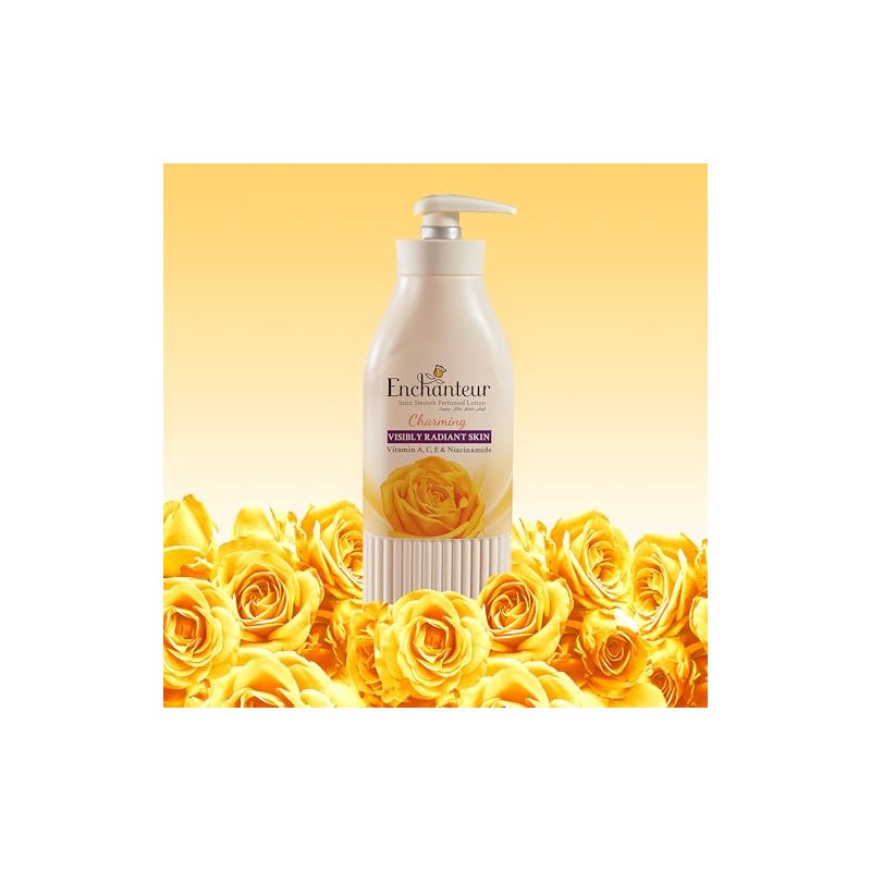 Enchanteur Perfumed Body Lotion With Alo Vera & Olive Butter