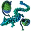 BAOXUE 2PCS 3D Dragon Eggs With Dragon Inside, 9Inch 3D