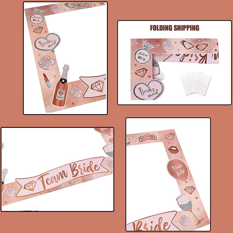 25 Pcs Hen Party Decorations, Hen Party Photo Props, Holiday