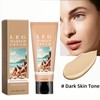 Leg Makeup Waterproof No Transfer,Leg and Body Scar T-attoo Cover