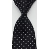 Geotae Zerun New Classic Men's Polka Dots Silk Tie Necktie