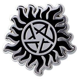 Ata-Boy Supernatural Anti-Possession 3/4" Full Color Enamel Pin