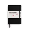 LEUCHTTURM1917 372759 Weekly Planner Medium (A5) 2026, Black, English
