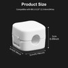 Cable Holder Clips, 6 Pieces, Magnetic Lock Function, Cable Holder,
