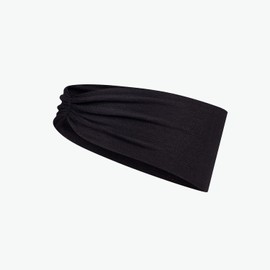 BUFF®| Fascia Coolnet Uv Flessibile, Protezione UPF50, Leggero, Elasticizzato, Materiale riciclato, Sport, Estate Uomo Donna Taille Unique Nero