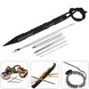 Bracelets Parachute Cord Knitting Needles Spike Kit Aluminum DIY Weaving
