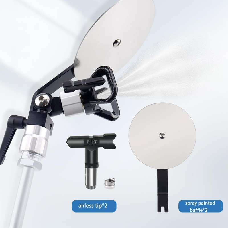 Airless Spray Gun Guide Tool Spray Paint Edger Guide with