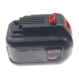 3000mAh Compatible with Black and Decker 60v Battery LBX1560 LBX2560 LHT360 LST560 LSW60C CM2060C LBX1560 LBX2560 Li-ion Battery