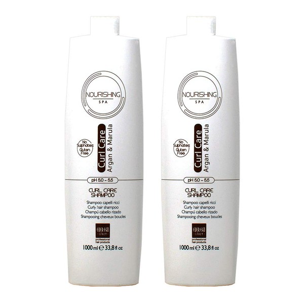 Ever Ego Curl Care Argan & Marula Shampoo 33.8oz (Pack