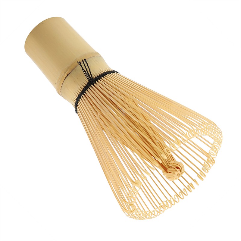 Natural Bamboo Tea Whisk Chasen Preparing Matcha Powder Brush Tool(80