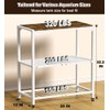 AnBaiMei 20-30 Gallon Aquarium Stand, Fish Tank Stand with Adjustable