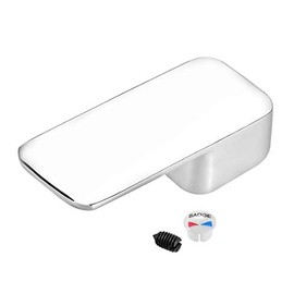 sourcing map Faucet Lever Handle,35mm Cartridge Zinc Alloy Single Lever Handle Faucet Replacement