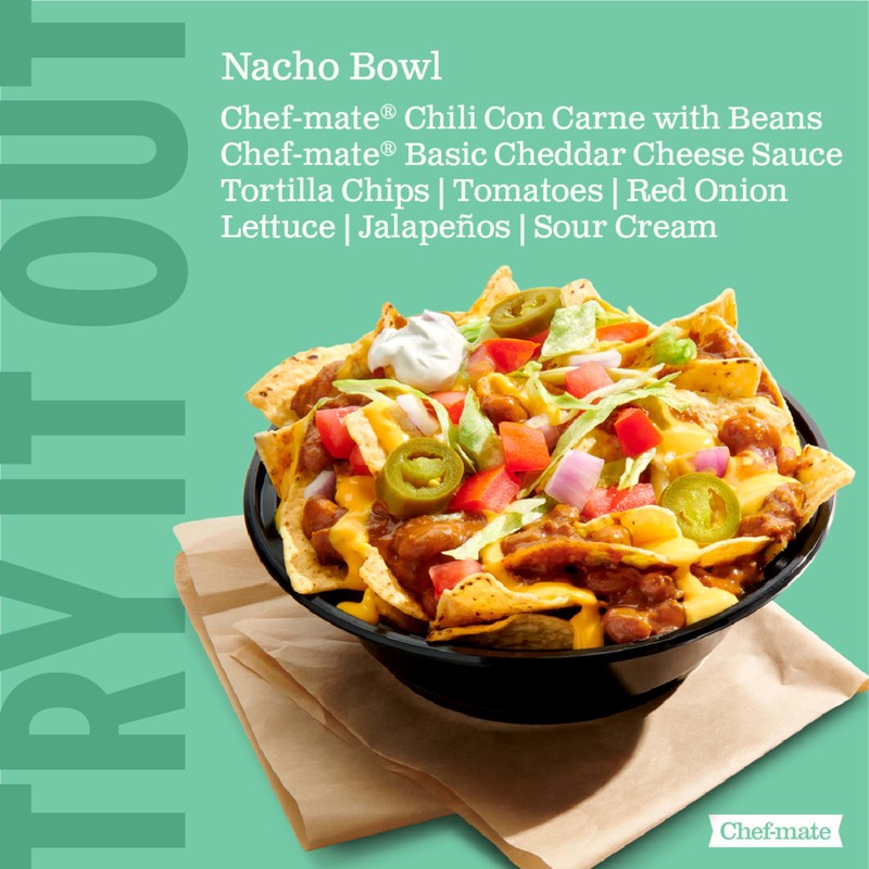 Chef-mate Beef Chili, Canned Beans with Meat, 6 lb 11