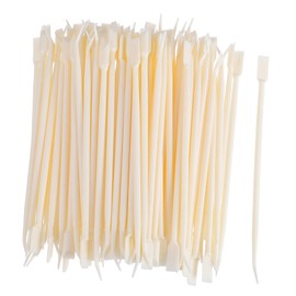 minkissy 100pcs Hot Eyelash Stick Lash Extension Kits Lash Tools Eyelash Separator Eyelash Perm Tools Eyelash Extension Supplies for Lash Lifting Eyelashes Lifting Applicator Brush Plastic