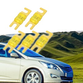 A ABSOPRO Automotive 20 A AFS ANL Fuses 32 V Plastic Pack of 5