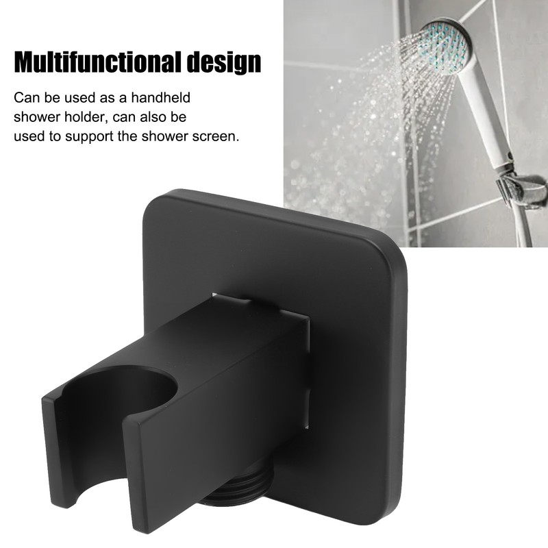 Handheld Shower Wand Holder Copper Adjustable Universal Handheld Showerhead Holder