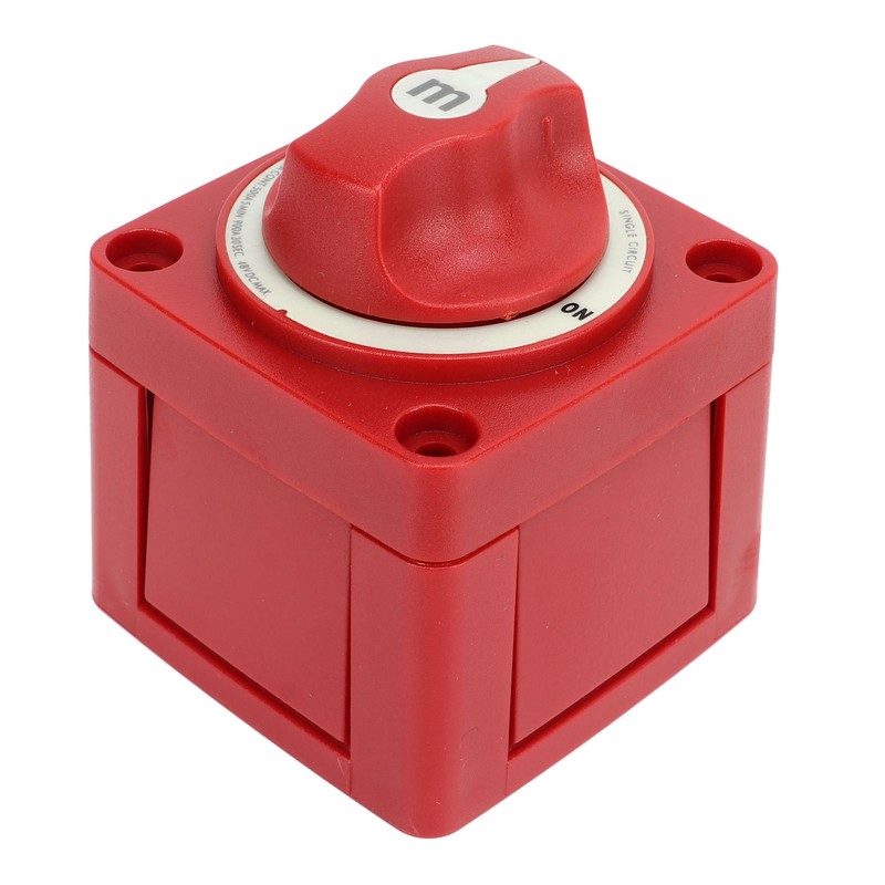 12V to 48V Boat Battery Switch 300A Red Battery Power
