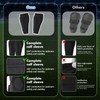 LUOJINYI 1 Pair of Children's Football Shin Pads Socks with