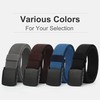 JASGOOD Elastic Stretch Belt for Men Outdoor Sports Work Nylon