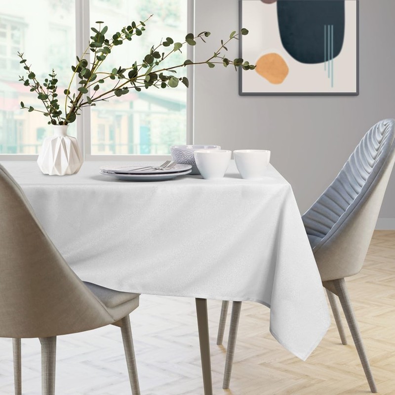 AmeliaHome Tablecloth, Lotus Effect, Water-resistant